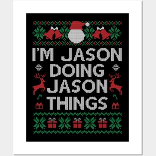 I'm Jason Doing Jason Things Shirt Funny Christmas Gift Ideas Posters and Art